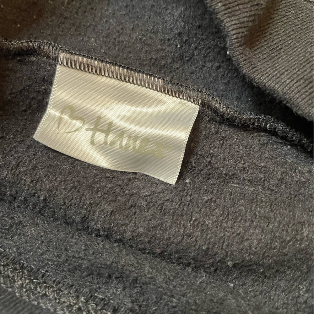 Girls Hanes size medium (7/8) black sweatpants - Picture 6 of 7